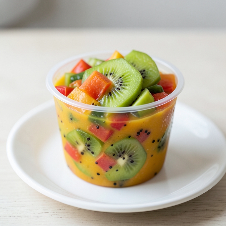 معاينة مرئية أصلية لأكلة كوب كيوي مقطع مسبقاً (1 كوب) من سالاد ستور