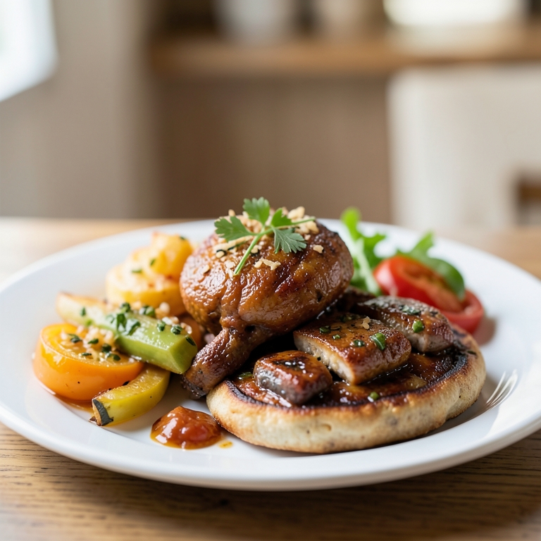 معاينة مرئية أصلية لأكلة ترويقة طابون من طابون