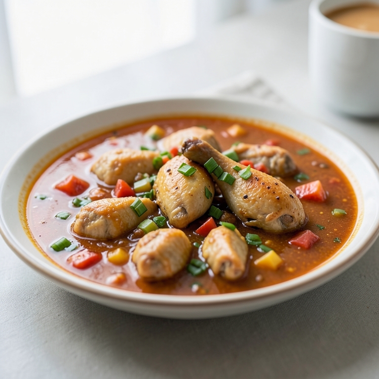 معاينة مرئية أصلية لأكلة شوربة دجاج  من طابون