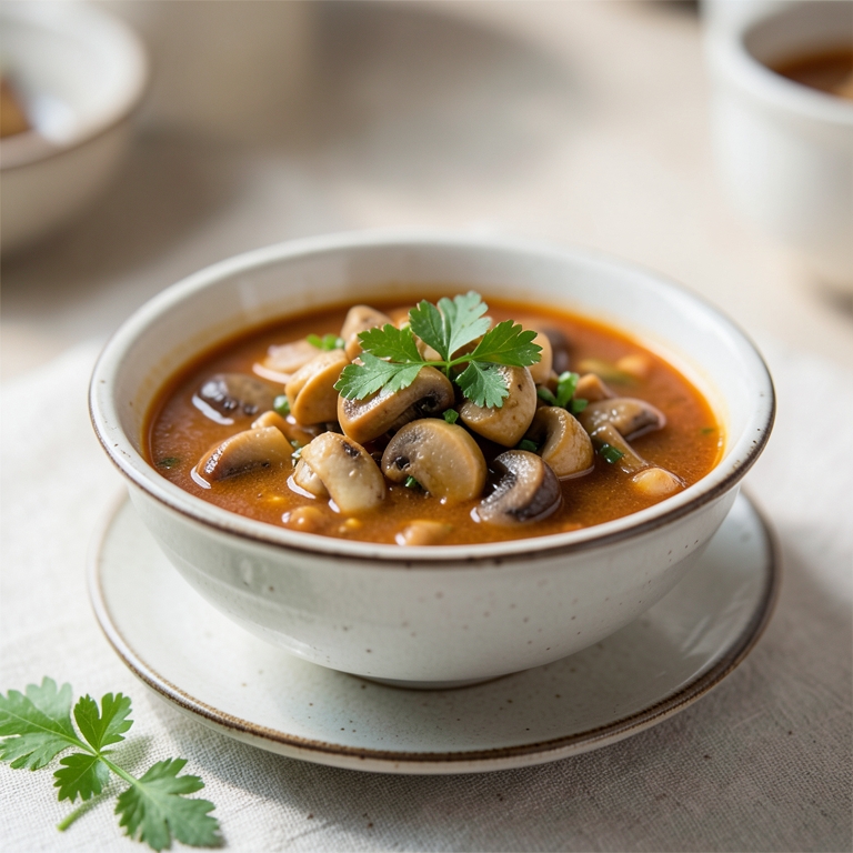 معاينة مرئية أصلية لأكلة شوربة فطر من طابون