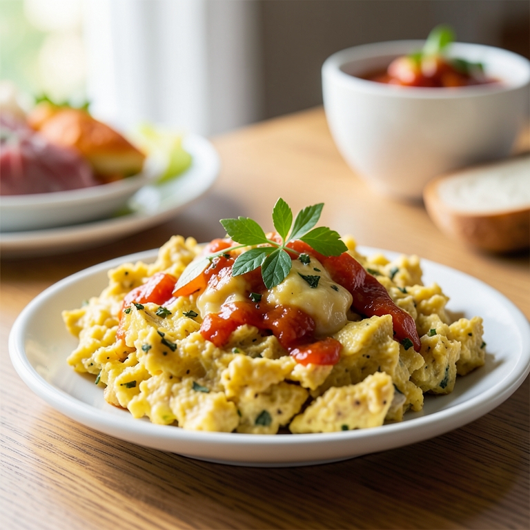 معاينة مرئية أصلية لأكلة بيض سكرامبل من طابون