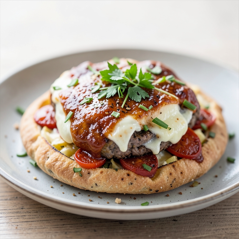 معاينة مرئية أصلية لأكلة منقوشة لبنة من طابون