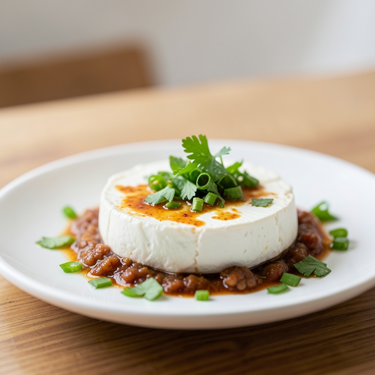 معاينة مرئية أصلية لأكلة منقوشة جبنة بالنعنع من طابون