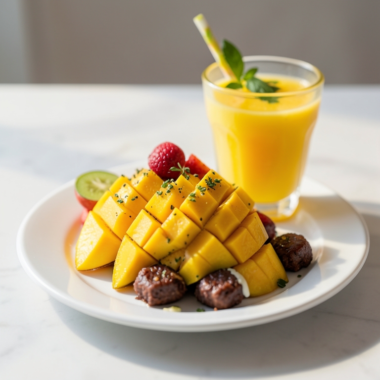 معاينة مرئية أصلية لأكلة مانجو من طابون