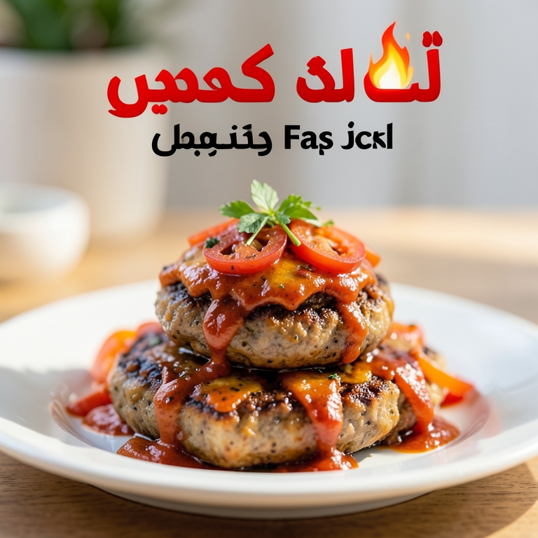 معاينة مرئية أصلية لأكلة  بطاطا حارة من طابون