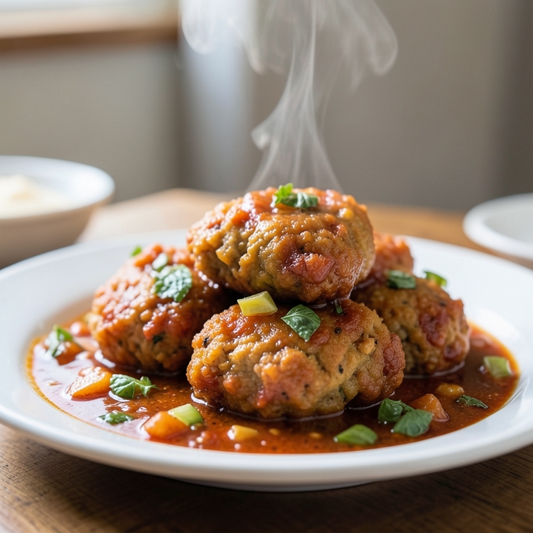 معاينة مرئية أصلية لأكلة كبة مقلية من طابون