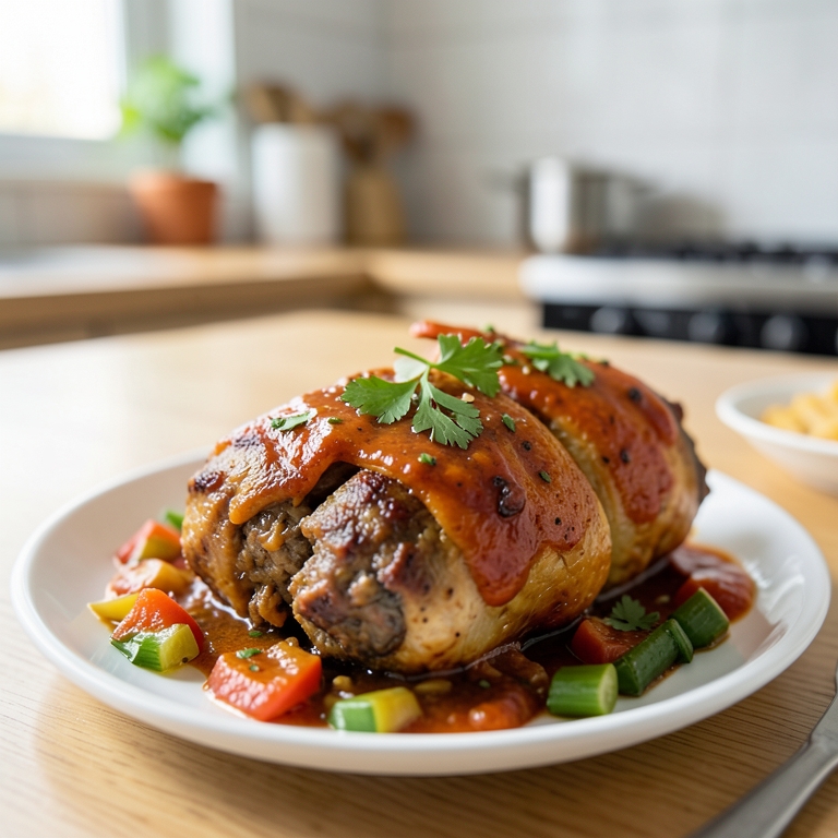 معاينة مرئية أصلية لأكلة  فتة شاورما دجاج من طابون