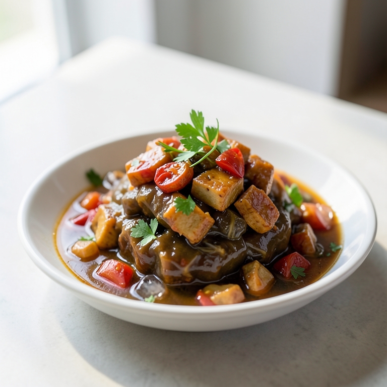 معاينة مرئية أصلية لأكلة صحن مخلل من طابون