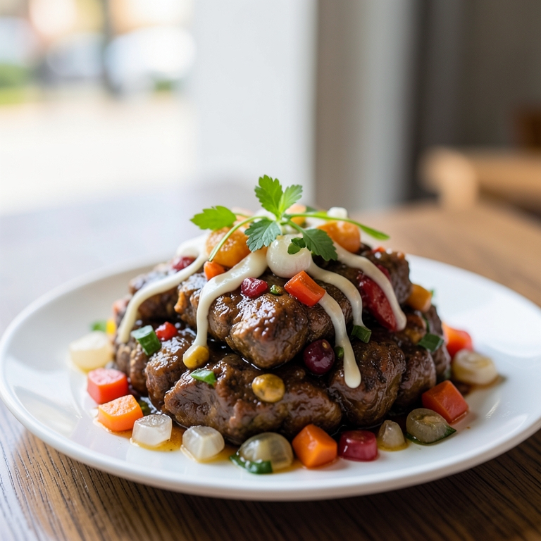 معاينة مرئية أصلية لأكلة طبق طعمية من طابون