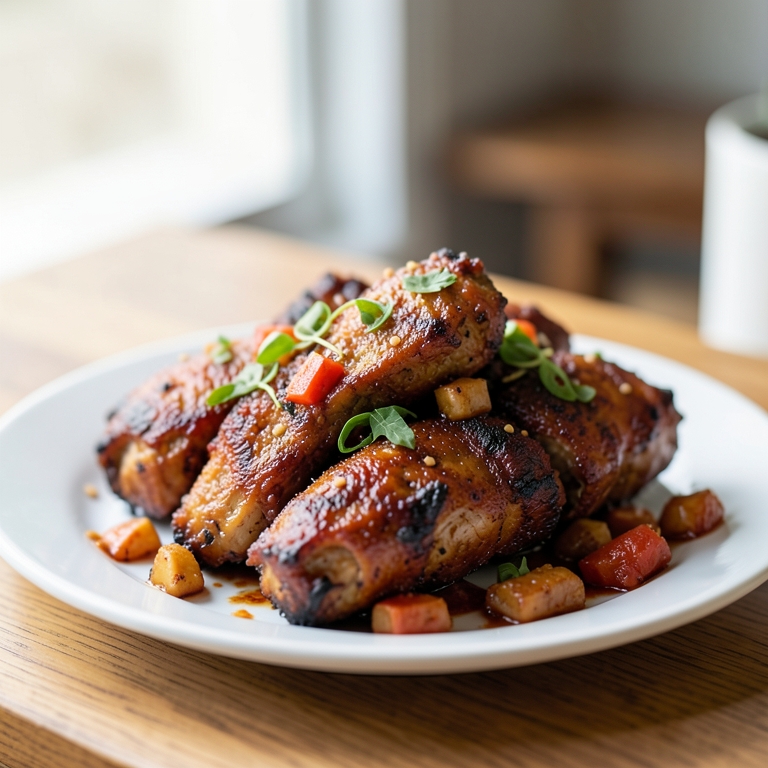 معاينة مرئية أصلية لأكلة طابون مشوي من طابون