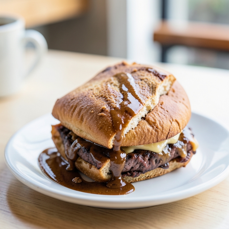 معاينة مرئية أصلية لأكلة كافيه لاتيه من طابون