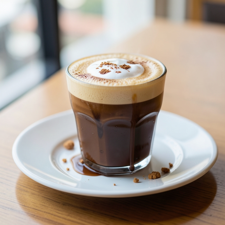 معاينة مرئية أصلية لأكلة ماتشا لاتيه من طابون