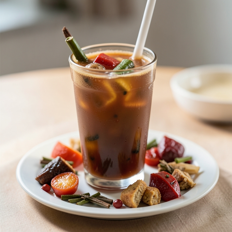 معاينة مرئية أصلية لأكلة ابل سيدر ساخن من طابون