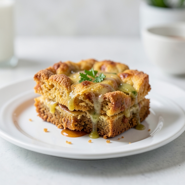 معاينة مرئية أصلية لأكلة وافل كيك لوتس بومب - شريحة من وافليشــوس